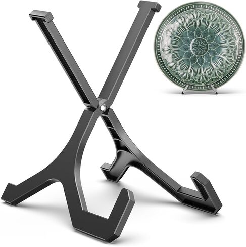 TR-LIFE Plate Stands for Display, 6 Inch, 4-Pack, Plastic Picture Frame Holder Easels for Plates, Pictures, Books, Signs, Plaques in Saudi Arabia