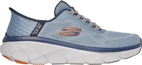 حذاء رياضي رجالي من Skechers D'lux Walker 2.0 Rezinate سهل الارتداء بدون استخدام اليدين in Saudi Arabia