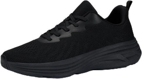 LCGJR Men's Slip On Cushion Running Shoes Lightweight Breathable Walking Shoes Non Slip Athletic Fashion Tennis Sneakers in Saudi Arabia
