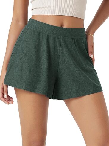 Ododos Women's Lounge Shorts Ultra Soft Stratum Tech 3 "Inseam Comfy Sleep Bottoms Moistur in Saudi Arabia