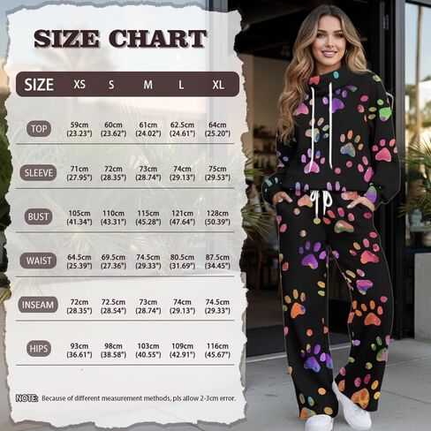 JEOCODY Womens 2 Piece Outfits Set Casual Long Sleeve Sweatshirt and Jogger Pants Set in Saudi Arabia