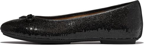 FitFlop™ Women's Delicato Bow Sequin Ballet Flat in Saudi Arabia