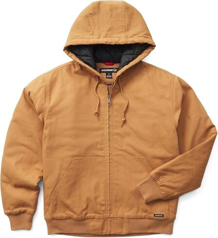 WOLVERINE Men's Jaxon Hooded Jacket, Whiskey (as1, alpha, m, regular, regular) in Saudi Arabia