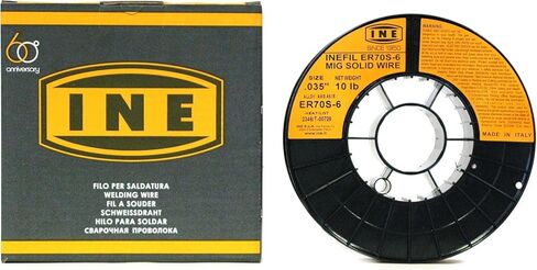 INEFIL ER70S-6 .035-Inch on 10-Pound Spool Carbon Steel Mig Solid Welding Wire in Saudi Arabia