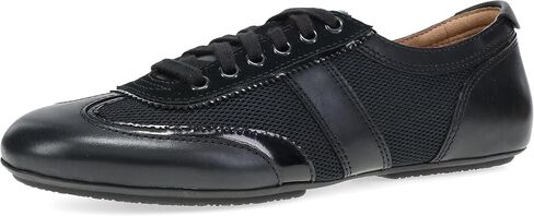 Dansko Milana Slip-On Sneakerina Flats for Women - Sneaker-Inspired Ballet Shoe with Built-in Wedge and Arch Support - Lightweight Rubber Outsole - Leather and Mesh Upper in Saudi Arabia