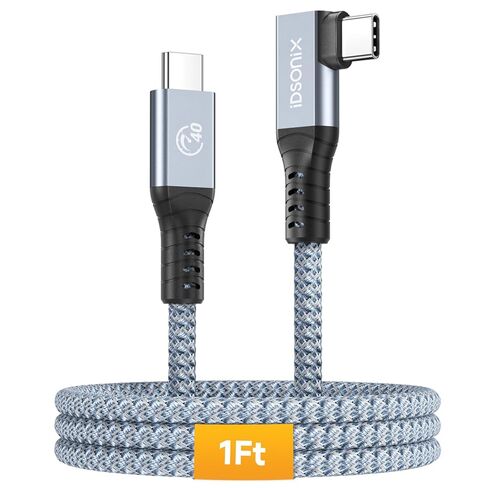 iDsonix USB 4 Cable[USB-IF Certification] Compatible with Thunderbolt 4 Cable 6.6Ft 40Gbps Data Transfer / 8K@60Hz or Dual 4K Displays/PD 100W Charging for MacBooks, iPad Pro, Hub, Mac Mini, SSD etc in Saudi Arabia