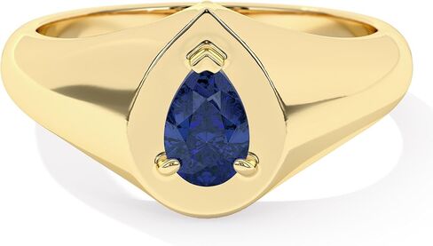 خواتم باجيت من الياقوت والألماس للنساء، خاتم ألماس Dainty Lab Grown Diamond، 14 قيراط من الذهب فيرميل (25 مرة أكثر سمكًا من طلاء الذهب) على حلقات من الفضة الإسترلينية 925 المضادة للحساسية، صندوق هدايا مجوهرات، ضمان 5 سنوات in Saudi Arabia