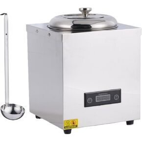 Food Soup Kettle Warmer with Ladle Countertop Cheese Warmer Catering Soup Warmer Commercial for Buffet Food Warmer Party in Kuwait