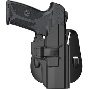 الحافظة تناسب Ruger Security 9، حافظة مجداف OWB لـ Ruger Security-9 مم مضغوط/Pro/قياسي (ليس لنماذج الليزر)، غير قابلة للتعديل 60 درجة، إطلاق سريع - اليد اليمنى in Kuwait
