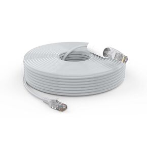 كابل شبكة إنترنت عالي السرعة من ANNKE بطول 100 قدم Cat5e، وكاميرا IP وكابل إيثرنت PoE عالي السرعة ونظام NVR، ومودم، وأجهزة الكمبيوتر، وأجهزة التحكم، وما إلى ذلك، متوافق مع الاستخدام الداخلي/الخارجي in Kuwait