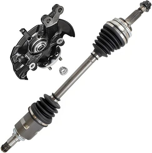 Detroit Axle-محاور السيرة الذاتية الأمامية لعام 2012-2021 RAM 1500 ، 2019-2020 RAM 1500 Classic ، CV Axlements Assembly 2013 2014 2015 2017 2017 2018 استبدال in Kuwait