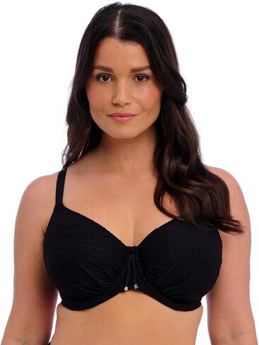بيكيني علوي للسيدات من Beach Waves Underwire مُجمَّع بكوب كامل in Kuwait