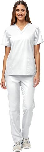 Natural Uniforms Unisex Scrub Set-Top and Pant Set (Standard Workwear Scrub Set) in Kuwait