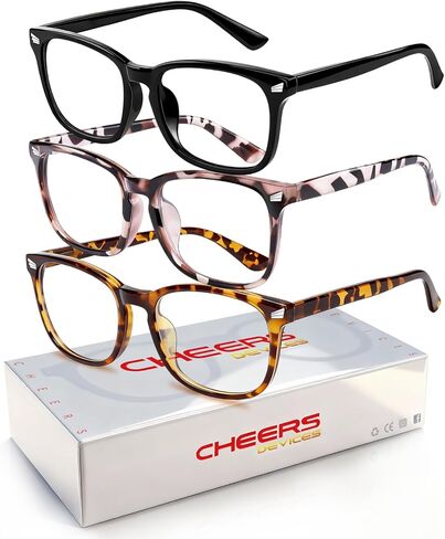 CHEERS DEVICES Red Light Glasses Red Lens Blue Blockers Glasses for Men, Gaming Blue Light Blocking Glasses for Gaming in Kuwait