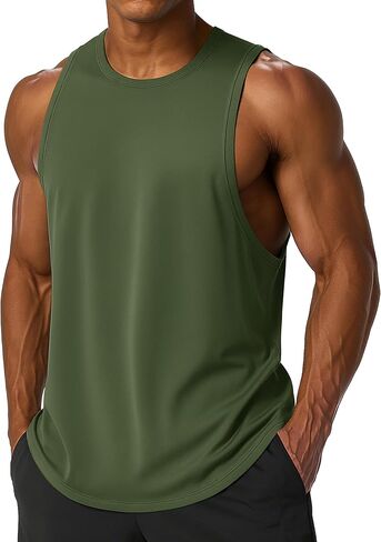 Magcomsen Men's Tank Top Olcyfeless Muscle Muscle Dorts Quick Dry Prockut in Saudi Arabia