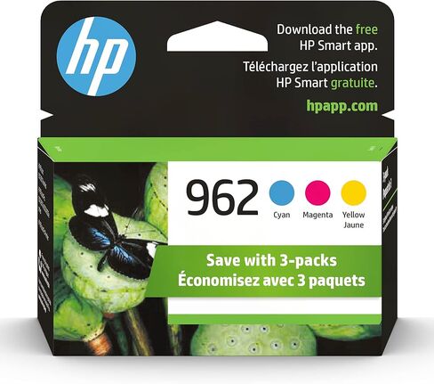 HP 962XL High Yield Black and HP 962 Cyan, Magenta, Yellow Original Ink Cartridges Pack of 4 (3JB34AN) in Saudi Arabia