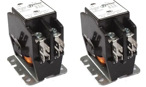 Holdwell 45EG20AG 2 Pole 20 Amp 25 Amp 30 Amp 240V Coil Definite Purpose Air Conditioner Contactor in Kuwait