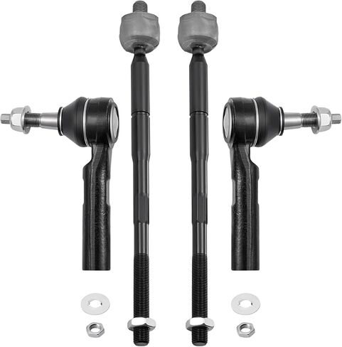 BDFHYK Front Right Inner Tie Rod End Compatible with Dodge 2003-2008 Ram 1500 2500 3500,Compatible with Jeep 2007-2018 Wrangler JK Replacement for ES3624 05086143AC 5086143AA 5086143AB 52060049AE in Saudi Arabia