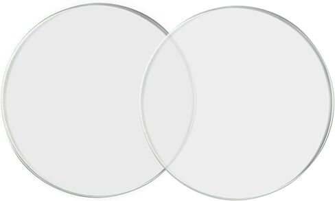 مجموعة مصابيح HQRP: عدسة زجاجية ووحدة LED ثنائية الدبوس 3 وات لمصباح يدوي Mini Maglite 2-Cell AA، زجاج مقسى 22.3x1.0 مم عدسة AA وLM2A001 لمبة إضاءة ساطعة للغاية 150LM in Kuwait