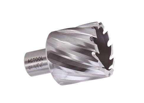 ACTOOL 1-1/8" Diameter × 1" Depth of Cut HSS ANNULAR Cutter with 3/4'' Weldon Shank in Kuwait