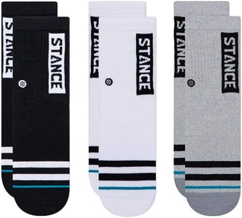 Stance Crew OG St Kids Socks [3 Pack] (Small) in Saudi Arabia