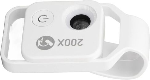 200X Phone Mini Microscope Clip Design Phone Microscope with LED Light CPL for Jadestone Metal (Black) in Saudi Arabia