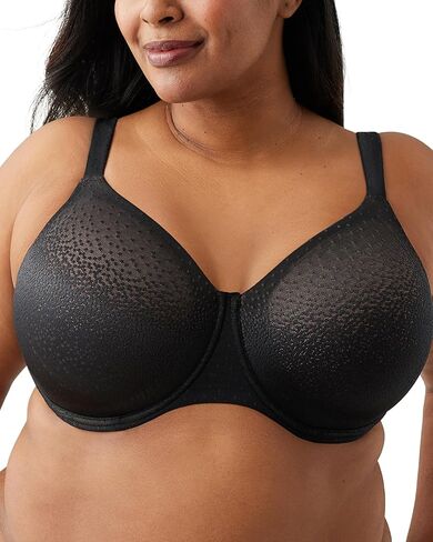 Wacoal Women's Back Appeal Unlined Full Coverage Underwire Bra, H-K Cup, 855403 in Kuwait