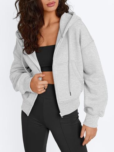 المرأة اقتصاص كامل الرمز البريدي هوديي المتضخم السترة مترهل مع الرباط هود الصوف الناعم ل Athleisure عارضة العصرية البلوز الأسود in Saudi Arabia