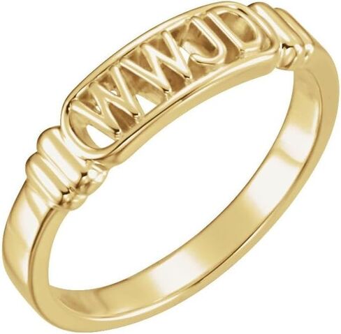 WWJD What Would Jesus Do Ring Band in Saudi Arabia