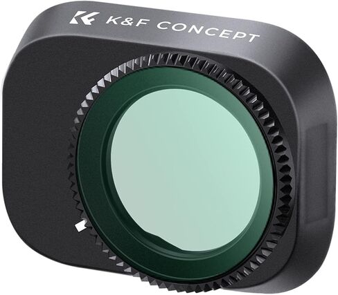 K&F Concept Mini 3/ Mini 3 Pro Variable ND Lens Filters Kit ND2-32+ND32-512(2 Pcs), Variable ND Filters 1-5 Stops + 5-9 Stops Compatible with DJI Mini 3/ Mini 3 Pro in Saudi Arabia