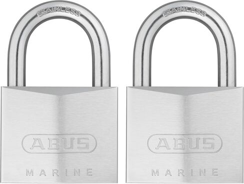 قفل مختلف نحاسي مطلي بالكروم مناسب لجميع الأحوال الجوية 75ib/50 Kd B من Abus ، جديد، in Kuwait