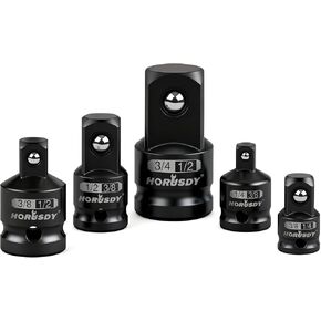 HORUSDY 20-Piece Extension Bar Set, 1/4", 3/8" and 1/2" Drive Socket Extension Set in Kuwait