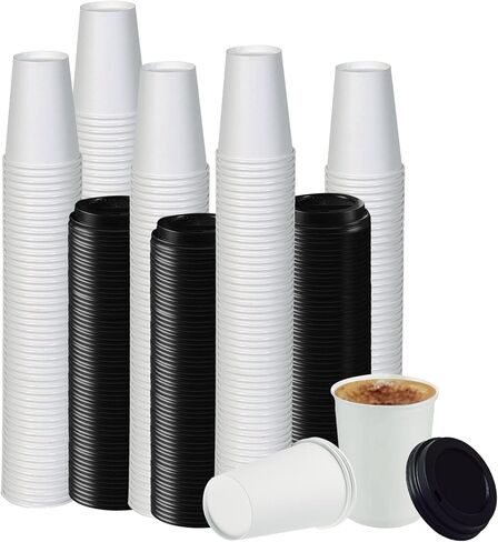 Smygoods White Paper 4.5 Oz, Snow Cone Cups 200 Count in Saudi Arabia