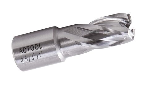 ACTOOL 1-1/2 بوصة قطر × 1 بوصة عمق القطع HSS ANNULAR Cutter مع 3/4 بوصة Weldon Shank in Kuwait