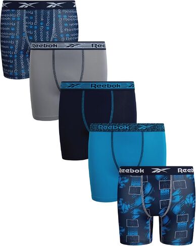 Reebok Boys' Underwear - Performance Boxer Briefs (5 Pack) in Saudi Arabia