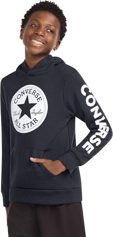 Converse Boys' Dissected Chuck Patch Pullover Hoodie in Saudi Arabia