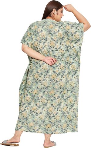 فستان قفطان نسائي من Gypsie Blu مقاس كبير، فستان سهرة كيمونو لتغطية فساتين ماكسي لملابس الحفلات in Kuwait