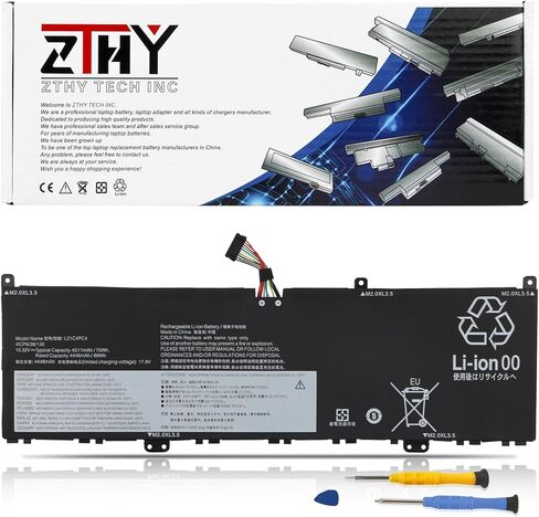 استبدال بطارية الكمبيوتر المحمول ZTHY 45Wh L19M3PDA لجهاز Lenovo ThinkBook 14 G2 ITL are / 14 G3 ACL ITL / 14 G4 ABA IAP / 15 G2 ITL are / 15 G3 ACL ITL /15 G4 ABA IAP Series L19L3PDA L19D3PDA L19C3PDA 11.52V in Saudi Arabia