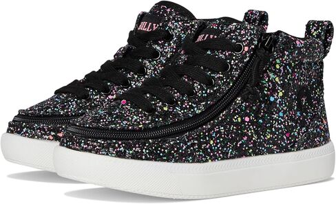 BILLY Footwear Unisex Classic DR High II (Little Kid/Big Kid), Black Multi Glitter, 6 Wide in Saudi Arabia