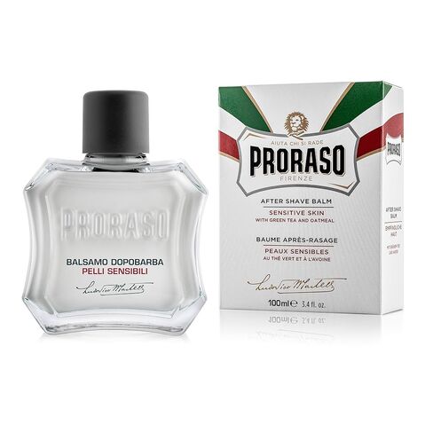 Proraso After Shave Balm for Men, Sensitive Skin Moisturizer with Oatmeal and Green Tea, 3.4 Fl Oz (Pack of 1) in Saudi Arabia