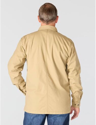 قميص Carhartt الرجالي المتين والمرن والمريح من القماش الكتاني المبطن بالصوف والمزود بغطاء أمامي من Jac in Saudi Arabia