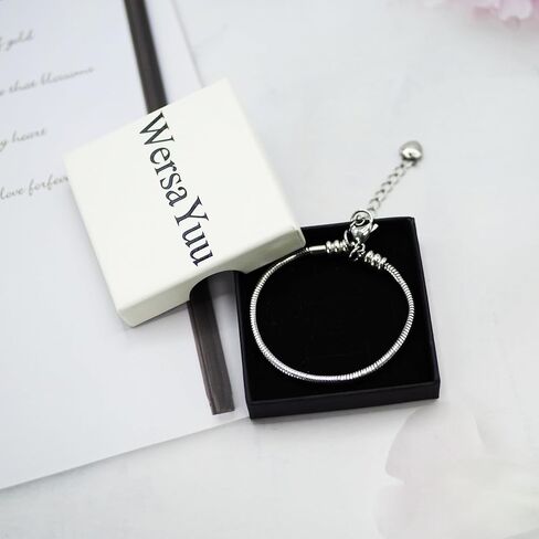 Stainless Steel Snake Chain Bracelet for Men Women, 3mm Link Bracelet Birthday Christmas Jewelry Gift for Father Mother Her in Saudi Arabia
