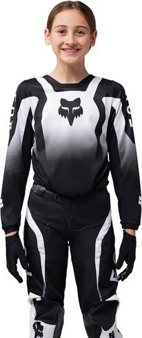 Fox Racing Youth 180 Motocross Dirt Bike Jersey ، Fluorescent Orange Lean ، X-Large in Saudi Arabia
