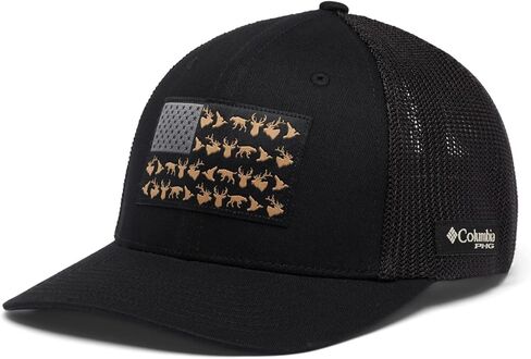 Columbia PHG Game Flag Mesh Ball Cap-Low Crown in Saudi Arabia