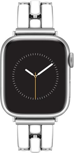 Anne Klein Fashion Bracelet for Apple Watch, Secure, Adjustable, Apple Watch Replacement Band, Fits Most Wrists in Saudi Arabia
