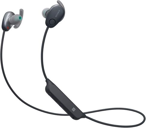 Sony SP600N Wireless Noise Canceling Sports In-Ear Headphones, Black (WI-SP600N/B) in Kuwait