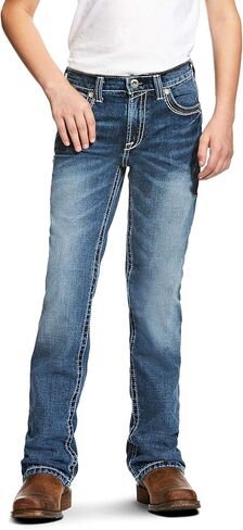 ARIAT Boys' Big B4 Relaxed Coltrane Boot Cut Jean in Saudi Arabia