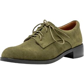 ONEENO Women's Classic Lace-up Suede Oxford in Saudi Arabia
