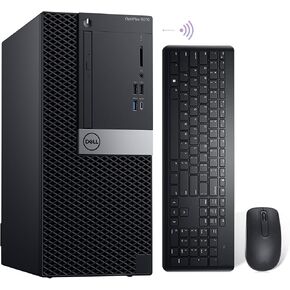 Dell Optiplex 5070 Micro MFF Desktop PC Intel i5-9500T, 16GB DDR4 New 512GB M.2 NVMe SSD, WiFi BT HDMI New KB & Mouse Windows 11 Pro (Renewed) in Saudi Arabia