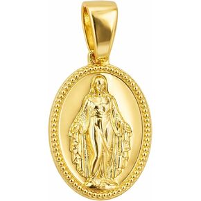 GLD Saint Michael Coin Pendant - Gold in Saudi Arabia